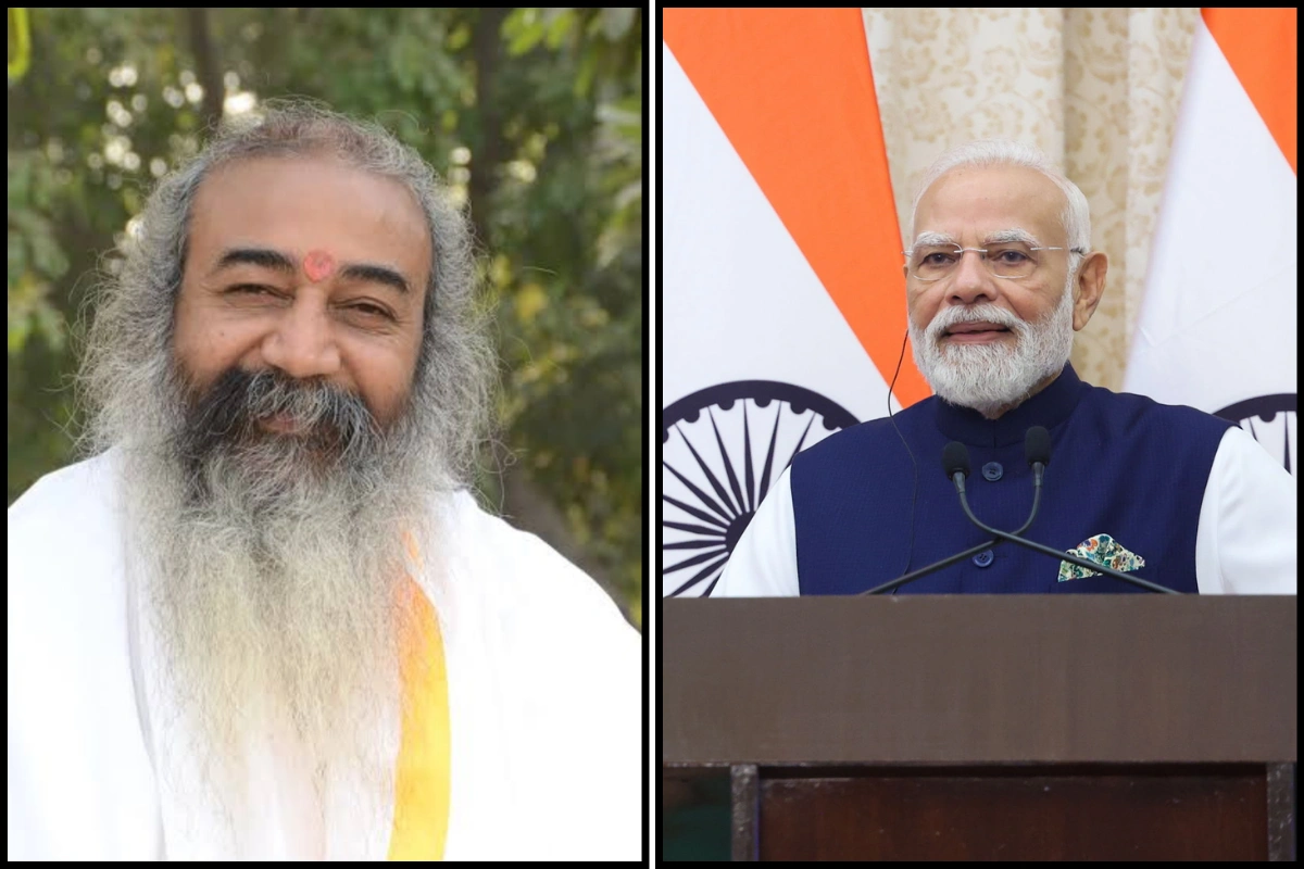 ‘PM Modi Embodies National Service’: Acharya Krishnam’s Praise Sparks Political Buzz