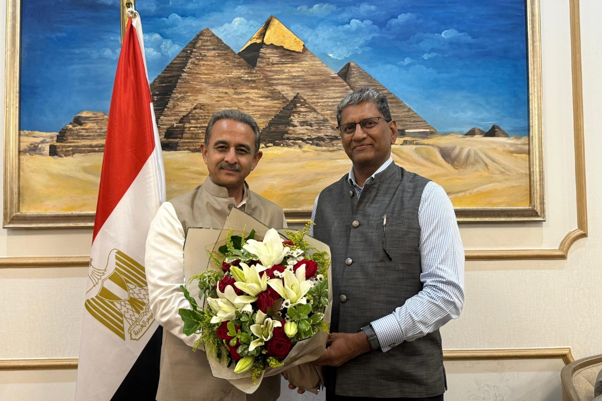 Union Minister Kirti Vardhan Singh Represents India At The Gaza Peace Summit In Sharm El-Sheikh