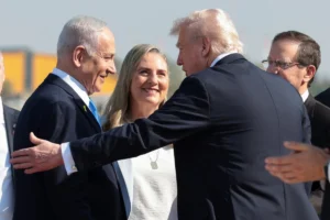 Trump Welcomed By Netanyahu & Herzog In Israel As Hamas Frees Hostages