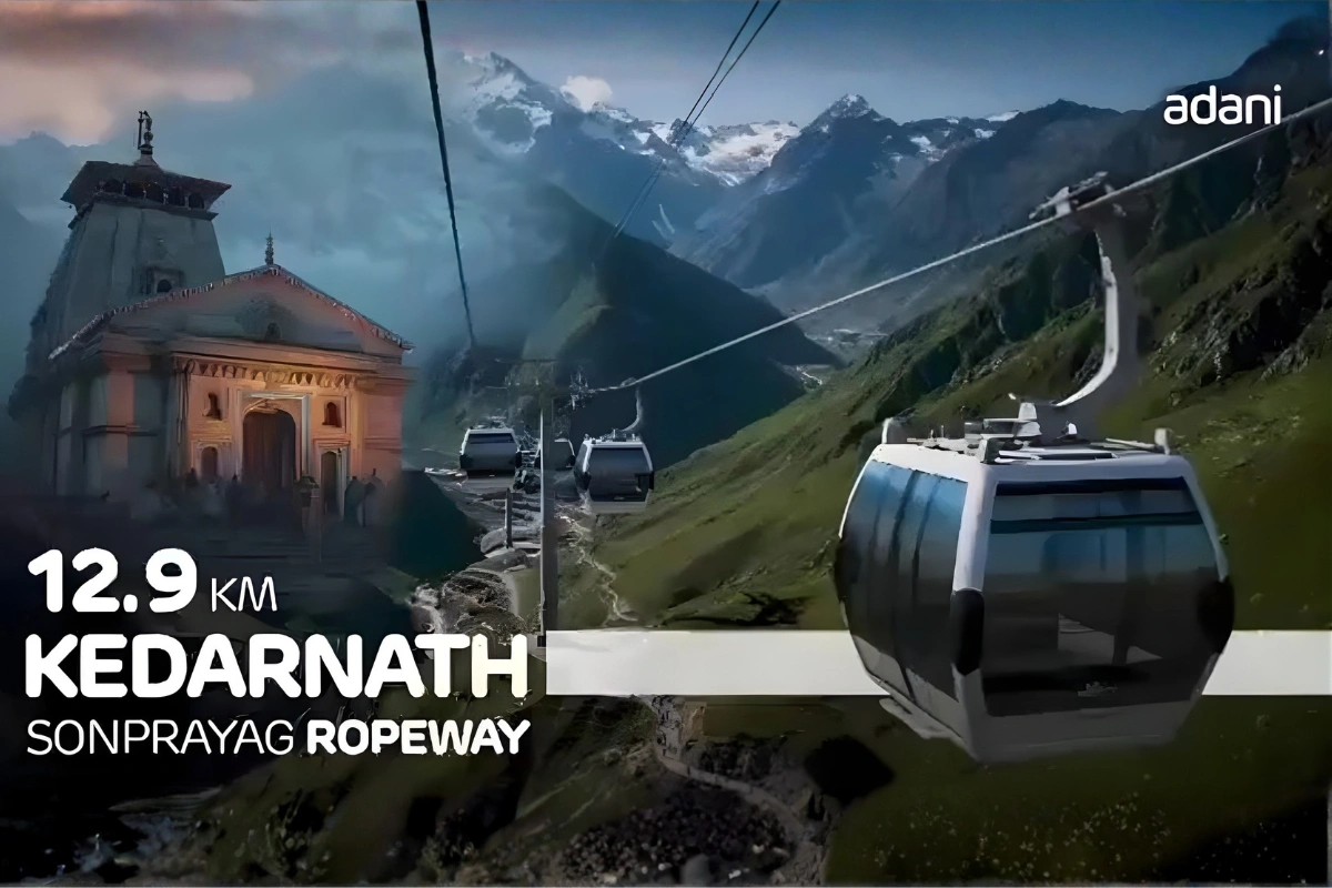 Pilgrimage To Kedarnath To Get Easier: Adani Group’s Ropeway To Cut 9-Hour Trek