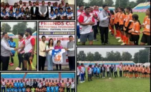 Young Female Athletes Shine At Friends Cup 2025 In Ambedkar Stadium