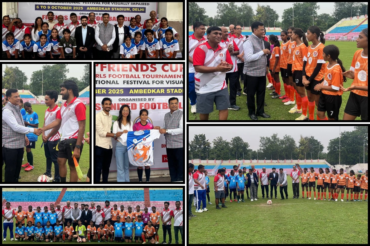 Young Female Athletes Shine At Friends Cup 2025 In Ambedkar Stadium