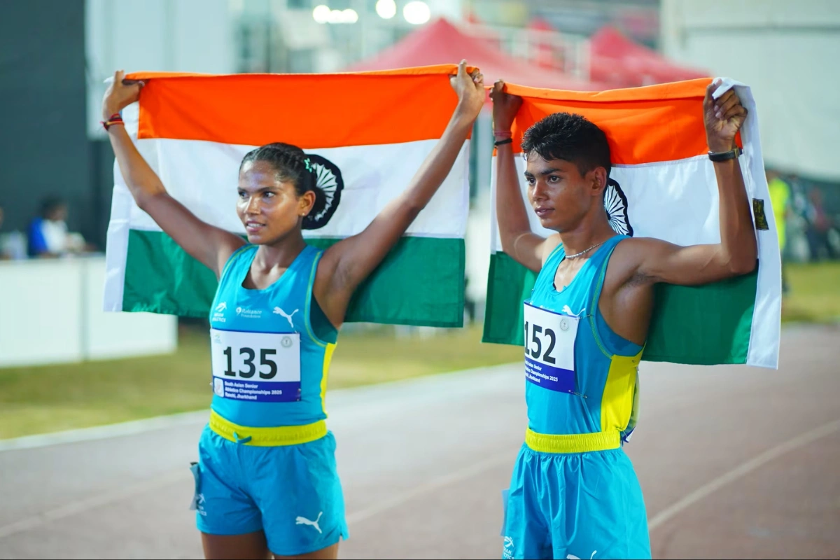 Indian Athletes Extend Medal Tally To 32 At South Asian Athletics Championships In Ranchi