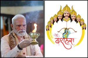 PM Modi Extends Vijayadashami Greetings; Urges Nation To Walk Path Of Courage & Truth