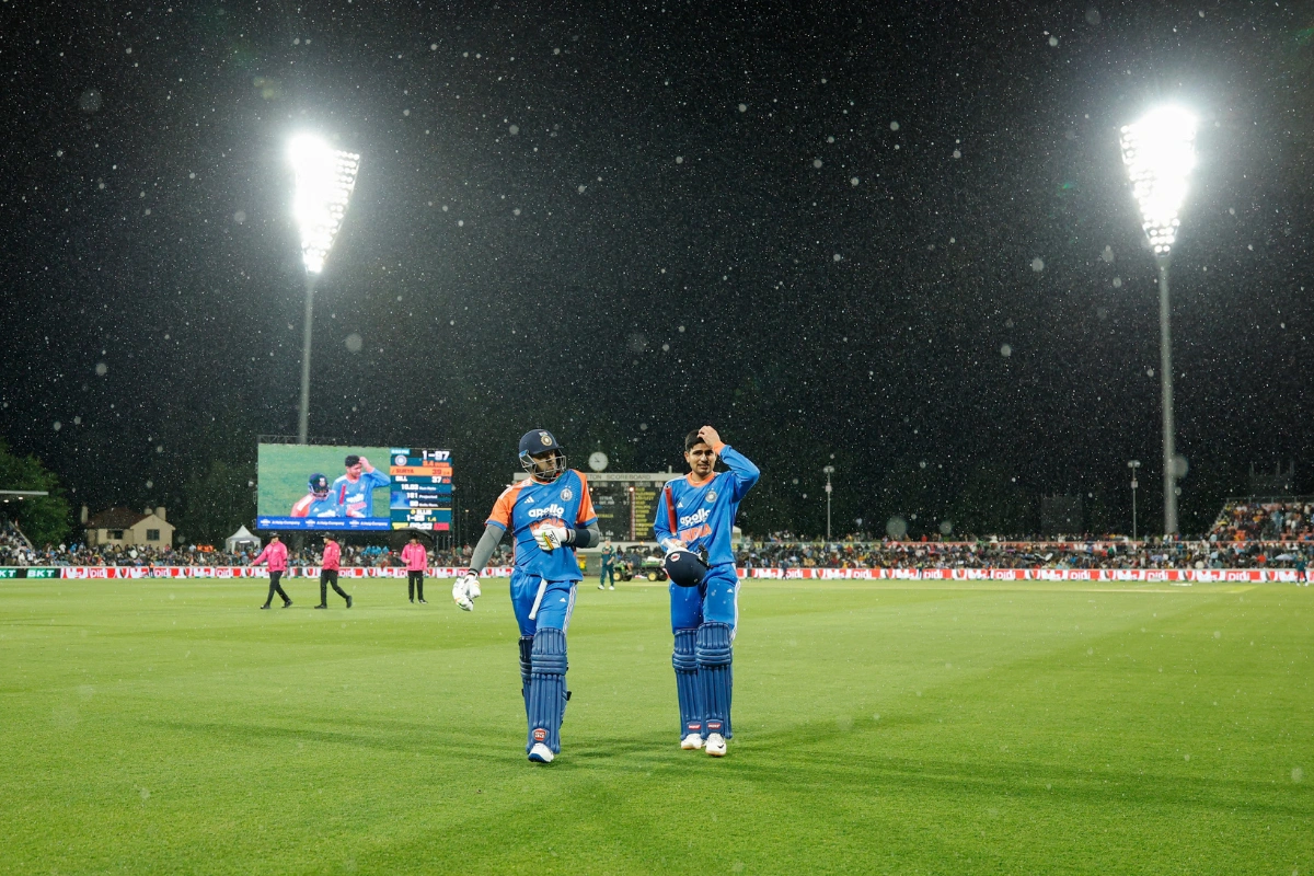 Rain Halts India’s Charge As First T20I Against Australia Called Off In Canberra