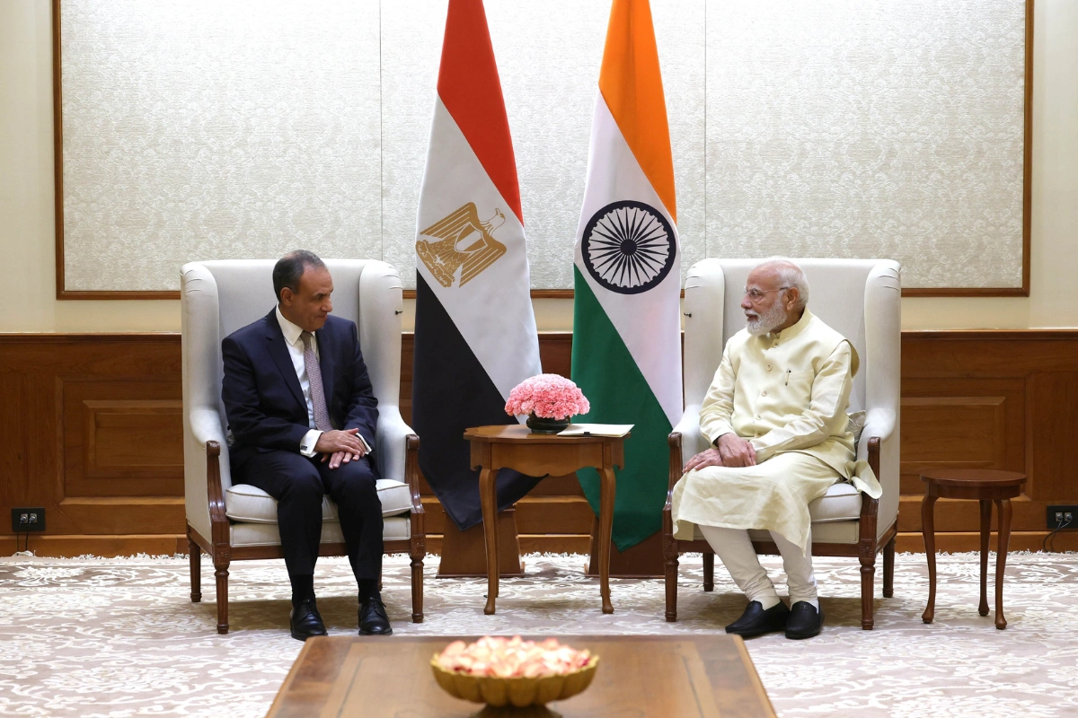 PM Modi Meets Egyptian Foreign Minister; Praises President Sisi’s Role In Gaza Peace