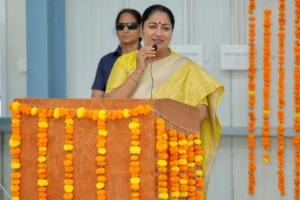 CM Rekha Gupta Performs Kanya Pujan On Maha Navami; Unveils Plan For New School In Haiderpur