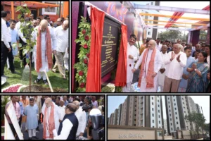 Amit Shah Unveils State-Of-The-Art MLA Complex In Gandhinagar