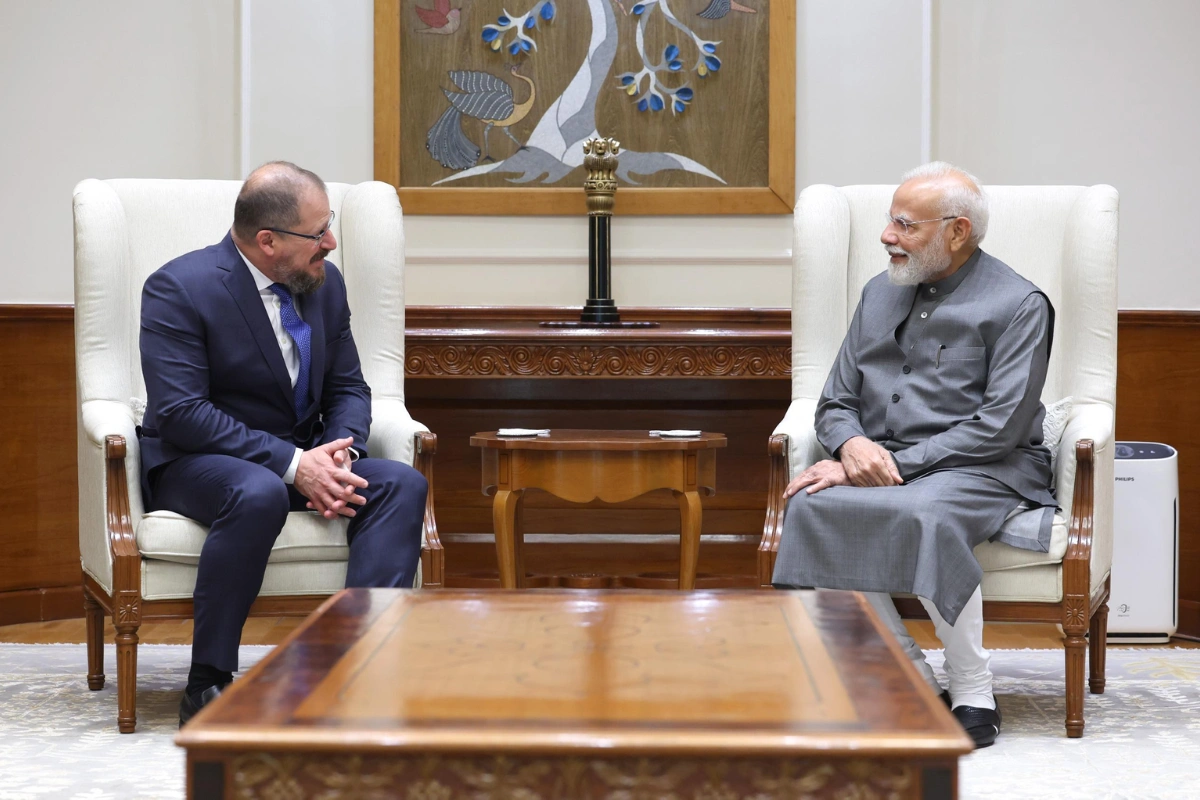 PM Modi Meets Qualcomm CEO Cristiano Amon; Discusses India’s Progress In AI, Innovation And Skilling
