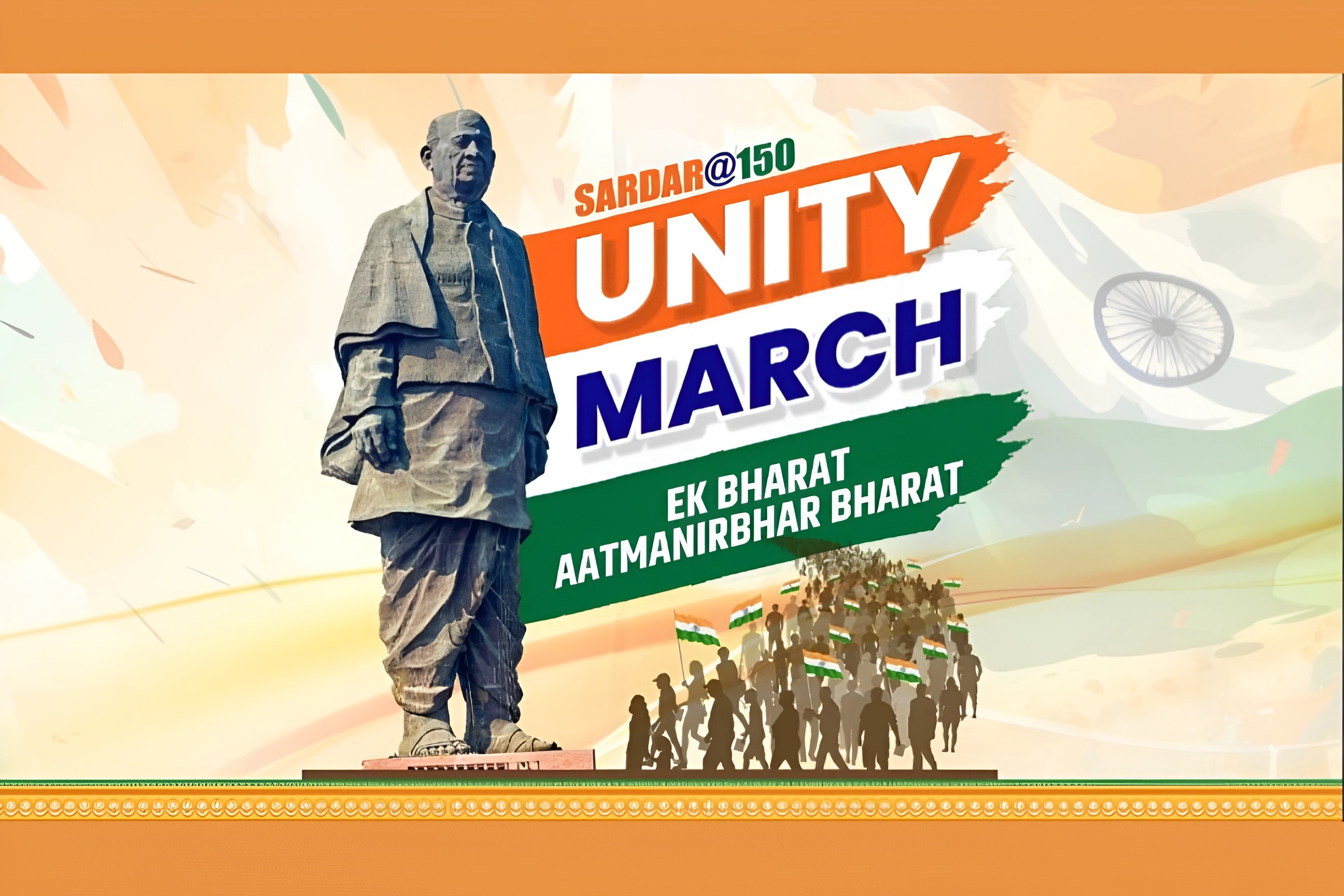 Union Minister Mansukh Mandaviya Launches ‘Sardar@150 Unity March’ Honouring Sardar Patel’s Legacy