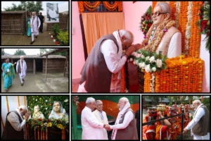 PM Modi Pays Tribute To Bharat Ratna Karpoori Thakur At His Birthplace In Bihar
