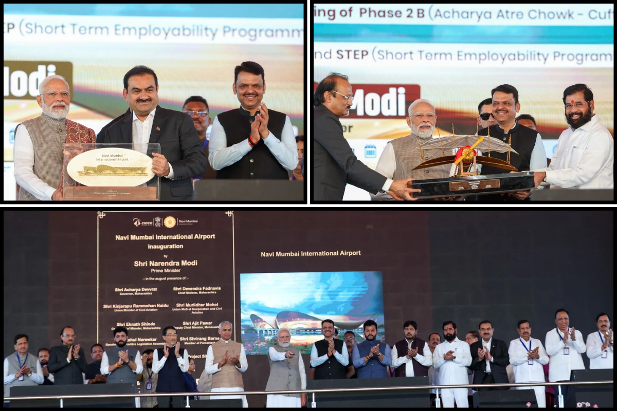 PM Modi Launches Phase 1 Of Navi Mumbai International Airport; India’s Eco-Friendly Aviation Hub