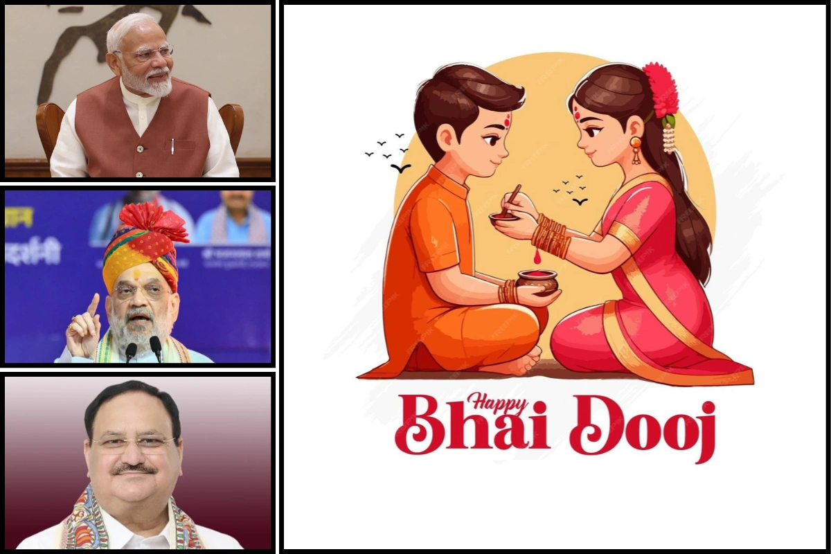 PM Modi, Leaders Wish Happiness And Prosperity To Citizens On Bhai Dooj
