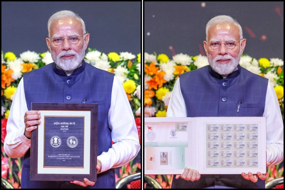 PM Modi Unveils Coin With Bharat Mata & Stamp On 1963 R-day