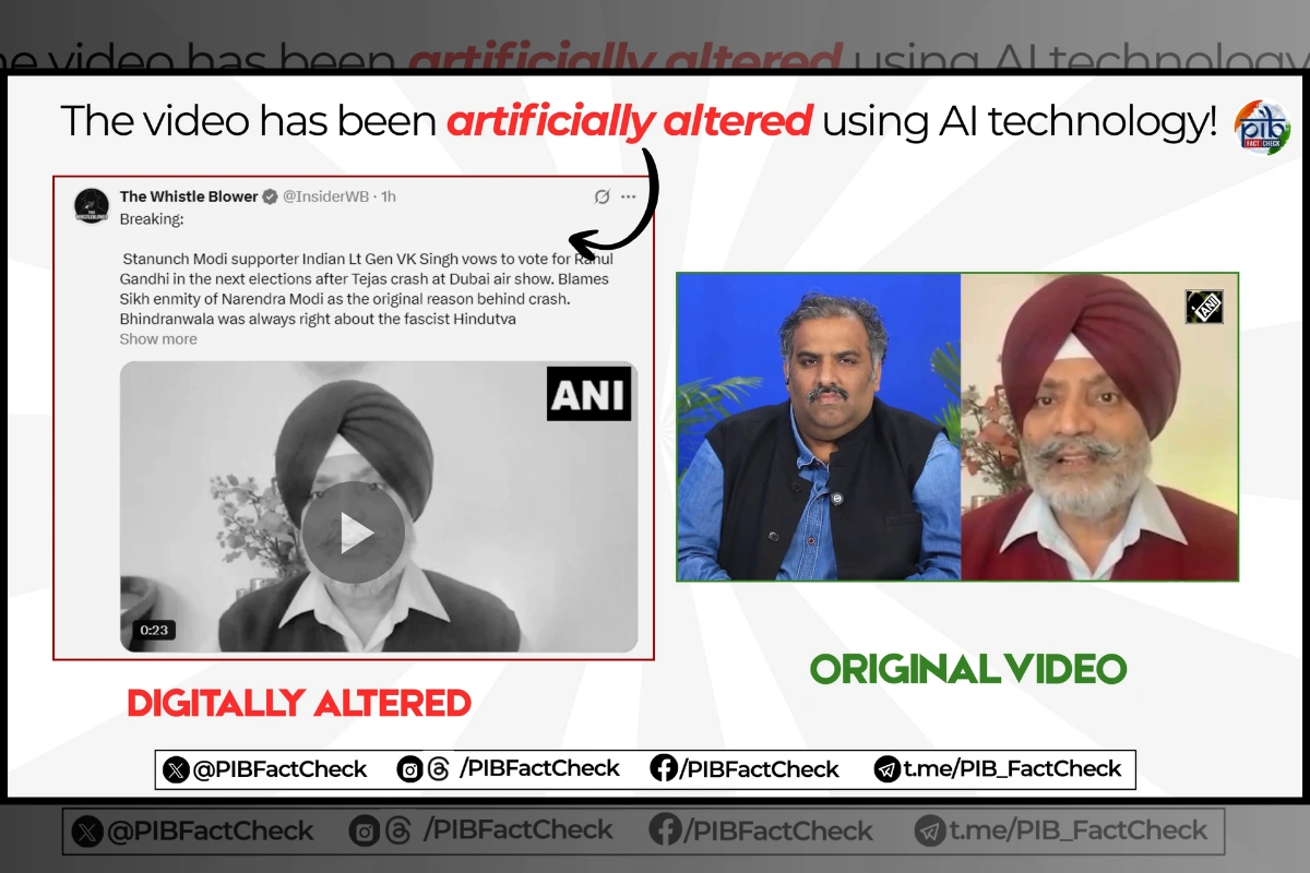 Government Warns Against Deepfake Video Targeting Senior Army Veterans