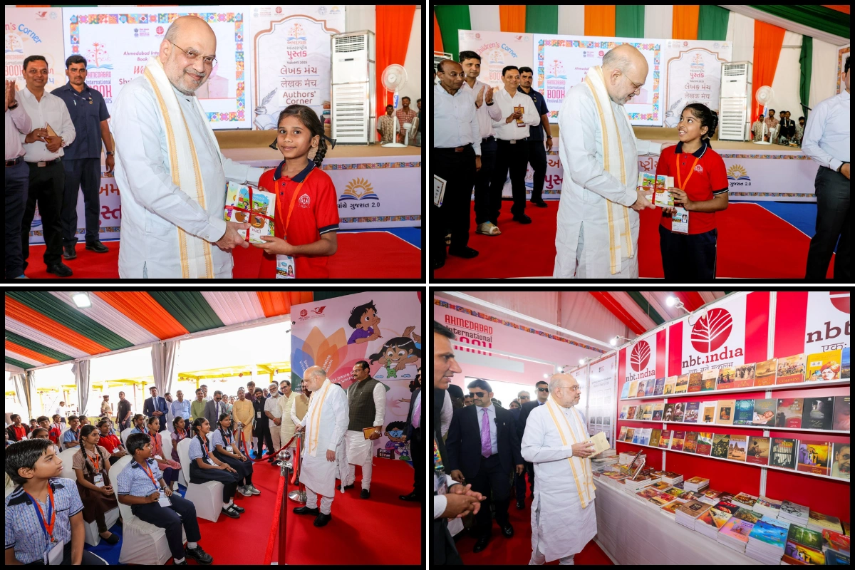 Amit Shah Highlights Transformative Power Of Books At The Ahmedabad International Book Fair