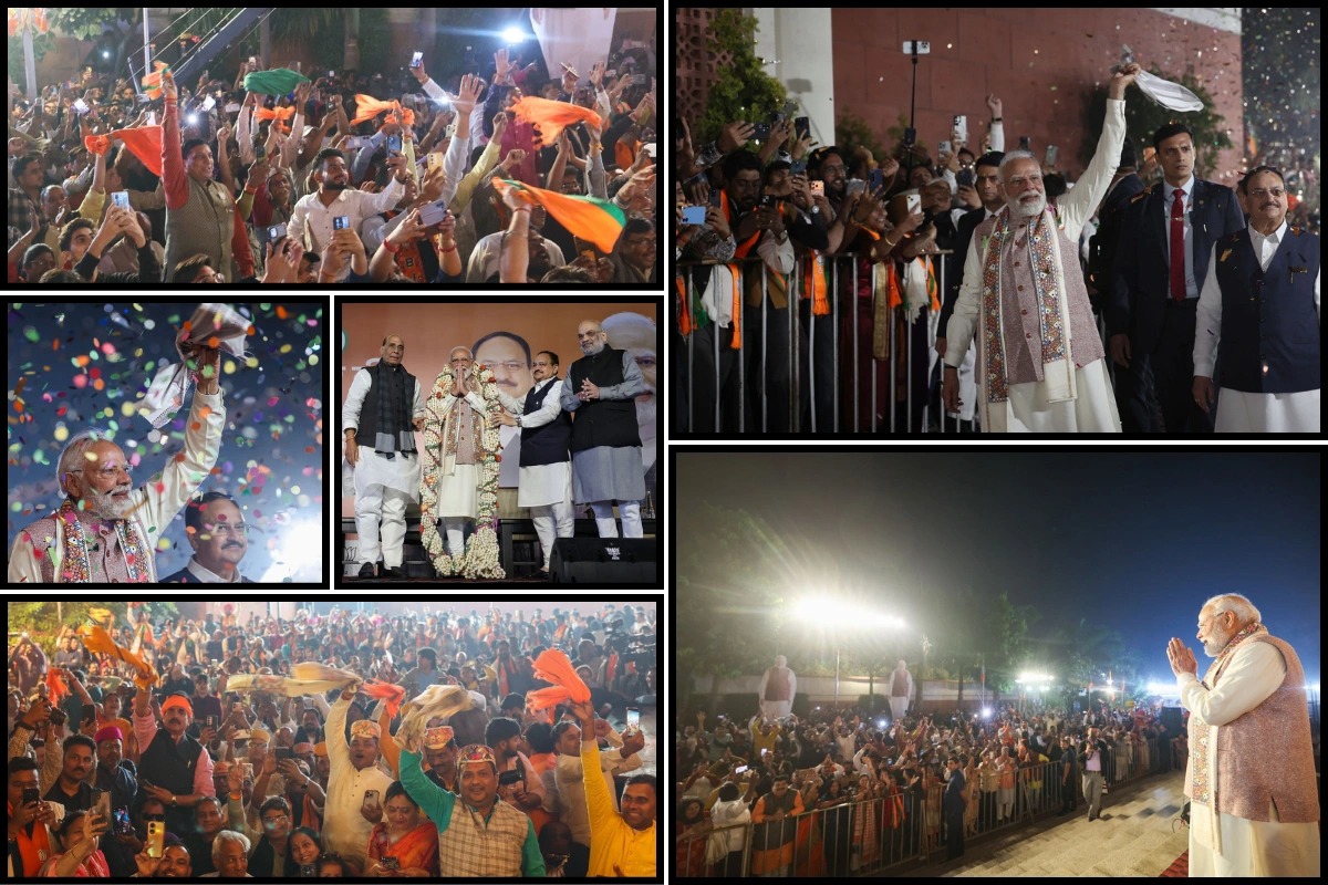 Manoj Tiwari Shares Video Of PM Modi’s ‘Gamcha Wave’ Over NDA’s Bihar Triumph