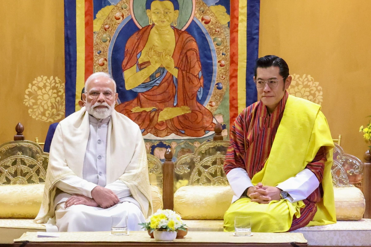 PM Modi And Bhutan King Offer Prayers To Lord Buddha’s Holy Relics, Strengthening Spiritual Bond