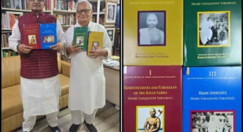 Select Works Of Farmers’ Leader Swami Sahajanand Saraswati Released; Presented To KC Tyagi