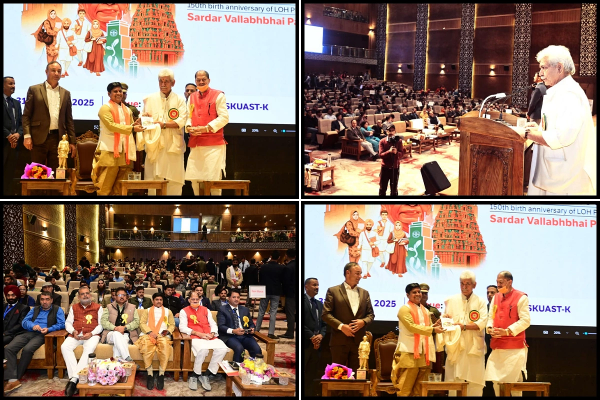 Manoj Sinha Leads Tribute To Sardar Patel In Srinagar