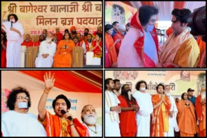 Acharya Lokesh Muni Joins Sanatan Ekta Padyatra From Delhi To Vrindavan; Pays Tribute To Late Rajesh Rai