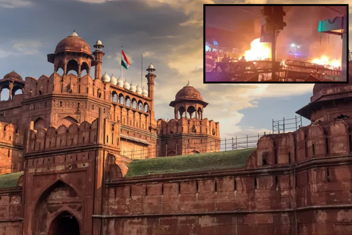 Explosion Near Delhi’s Red Fort Sparks Panic; Several Reported Injured