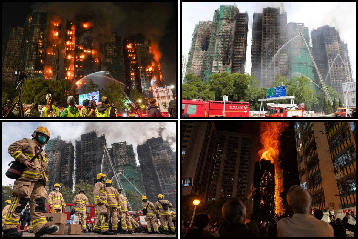 Death Toll Rises To 128 In Devastating Hong Kong Residential Blaze