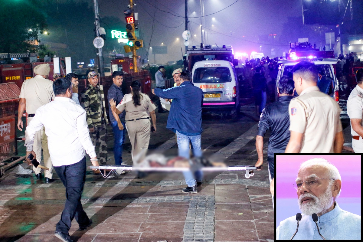 PM Modi Reviews Situation After Red Fort Blast; Eight Killed, High Alert Across Major Cities