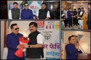 CMD Upendrra Rai Honoured At Ghazipur Literature Festival As BJP Spokesperson Prem Shukla Highlights Literary Awakening CMD Upendrra Rai Honoured At Ghazipur Literature Festival As BJP Spokesperson Prem Shukla Highlights Literary Awakening