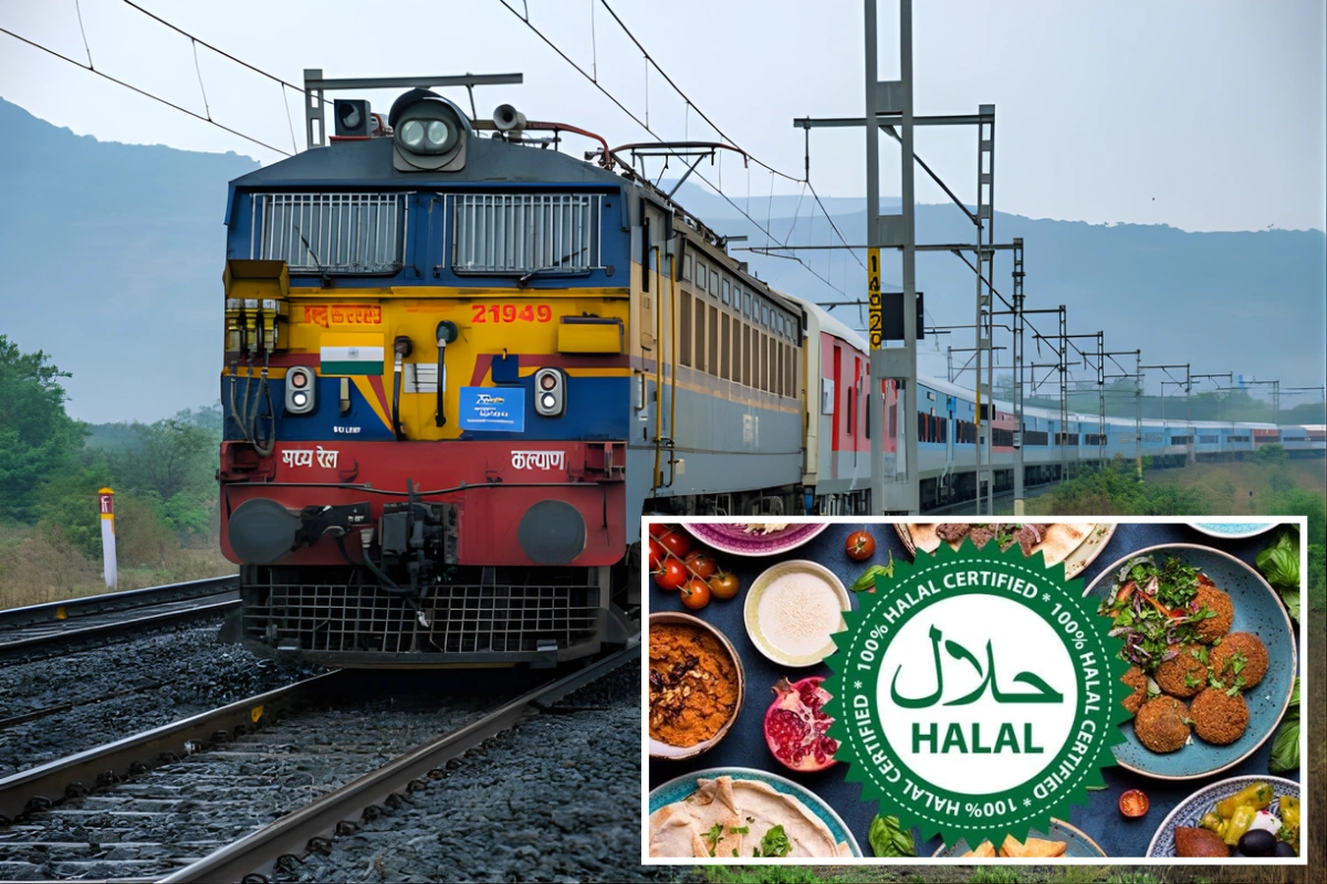 NHRC Issues Notice To Railways Over Complaint Alleging Exclusive Use Of Halal-Processed Meat In Trains