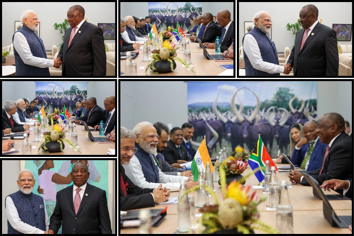 PM Modi, South Africa’s Ramaphosa Push For Deeper Trade & Tech Ties
