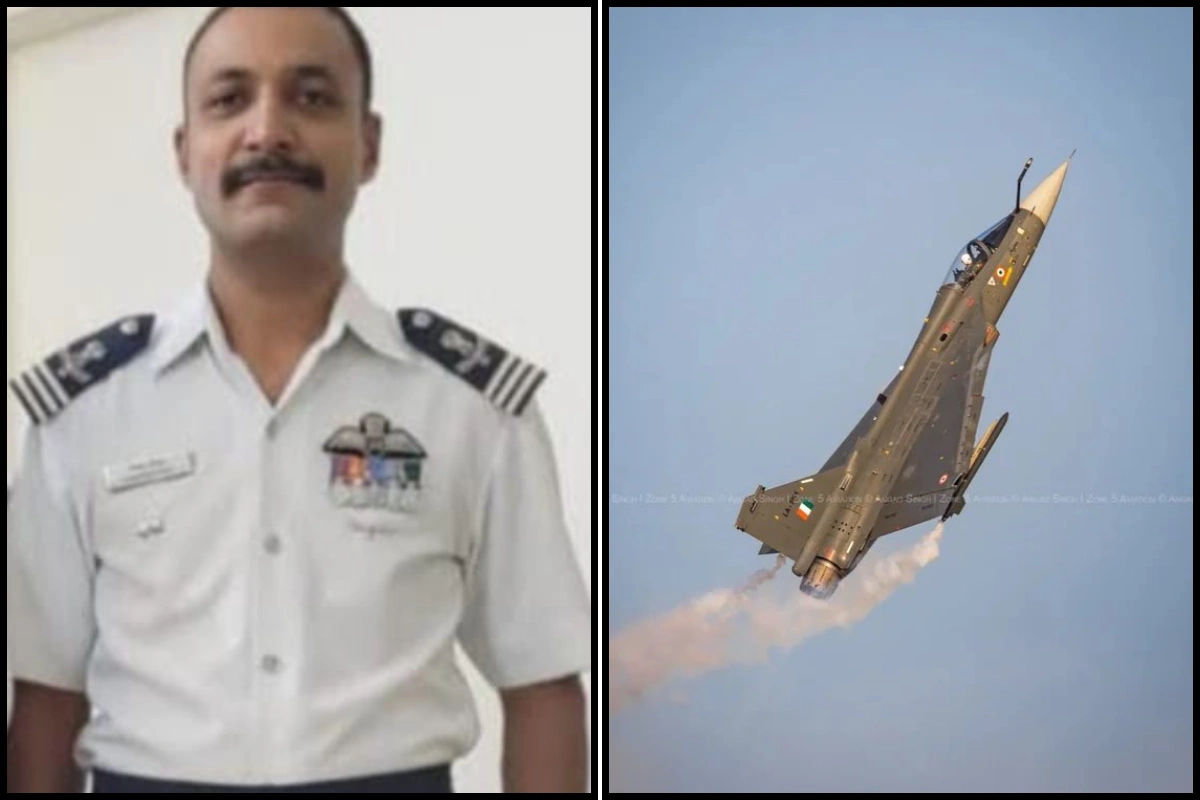 IAF Pilot Wg Cdr Naman Syal Killed In Tejas Jet Crash At Dubai Air Show