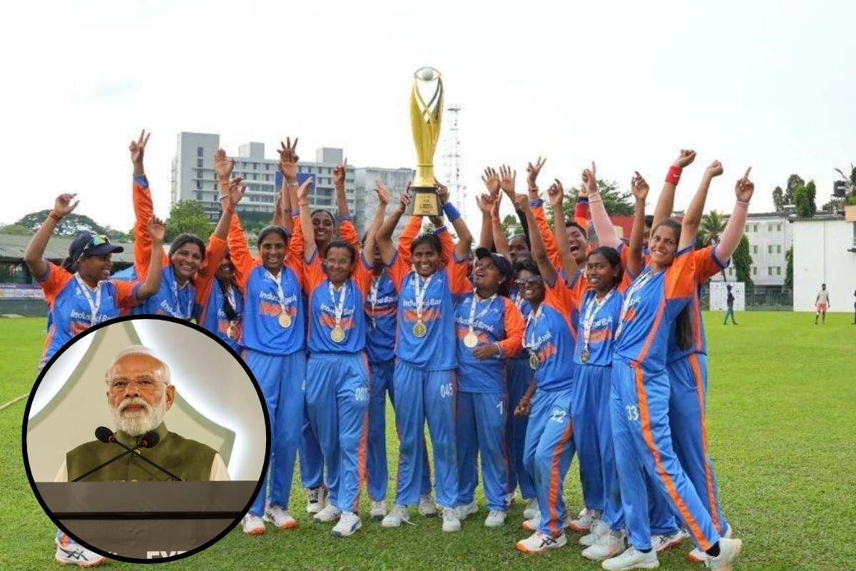 PM Modi Hails India’s Historic Win At The Women’s Blind T20 World Cup