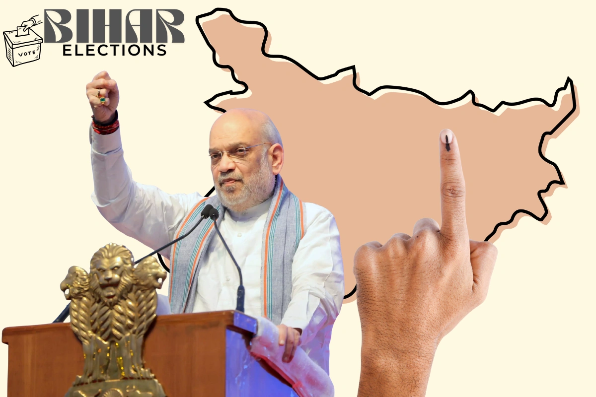 Bihar Polls: Amit Shah Accuses RJD, Congress Of Protecting Infiltrators