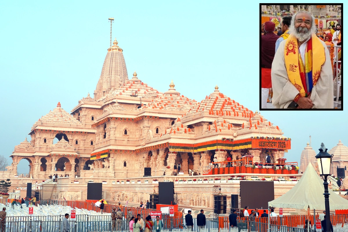 Acharya Pramod Krishnam Shares Spiritual Message Ahead Of Ram Temple Flag Hoisting