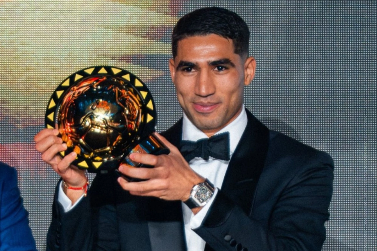 Achraf Hakimi Becomes First Defender In 52 Years To Win African Footballer Of The Year