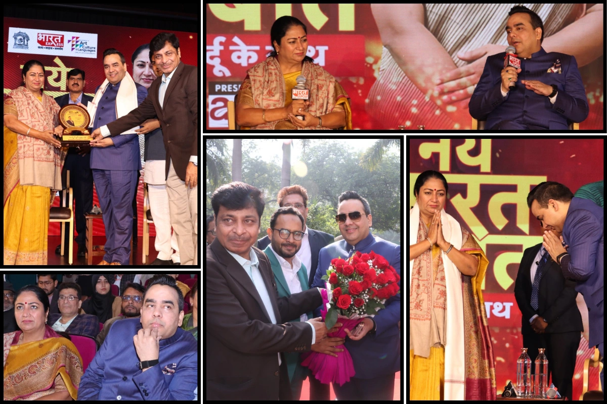 CM Rekha Gupta Discusses Her Vision For A Culturally Unified Delhi With Bharat Express CMD Upendrra Rai