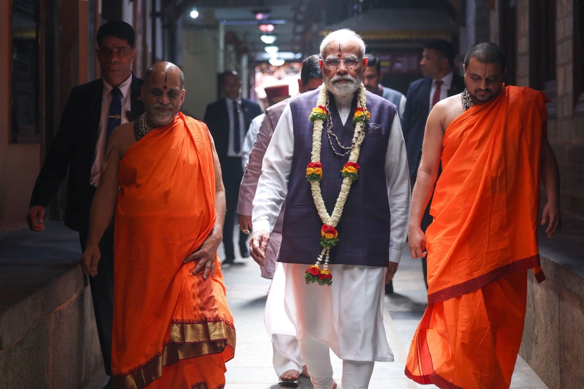 PM Modi Unveils Nine Civic Commitments At Udupi’s Sri Krishna Math Event