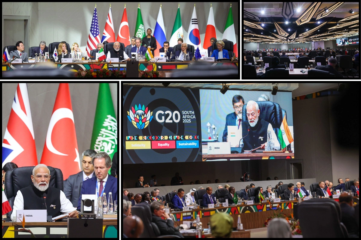 PM Modi Urges New Global Development Vision At G20 Summit In Johannesburg