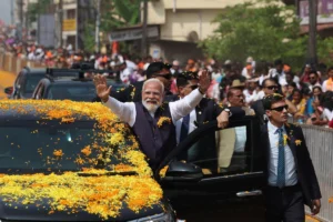 PM Modi Arrives In Karnataka For Udupi Visit After 14 Years