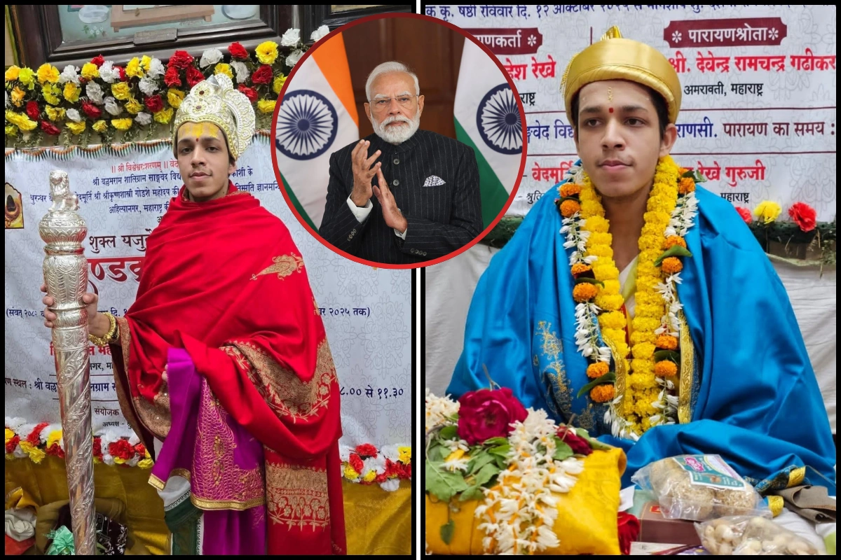 PM Modi Applauds Teenager’s Extraordinary Vedic Achievement
