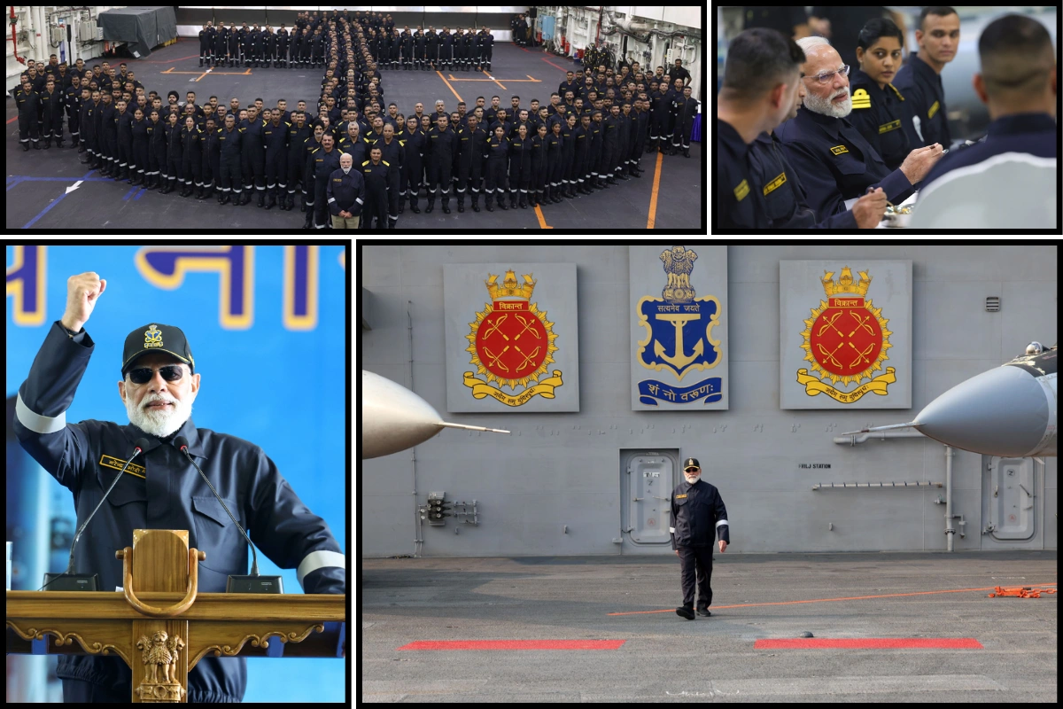 'Indian Navy Safeguards Shores And Maritime Interests': Prime Minister Modi