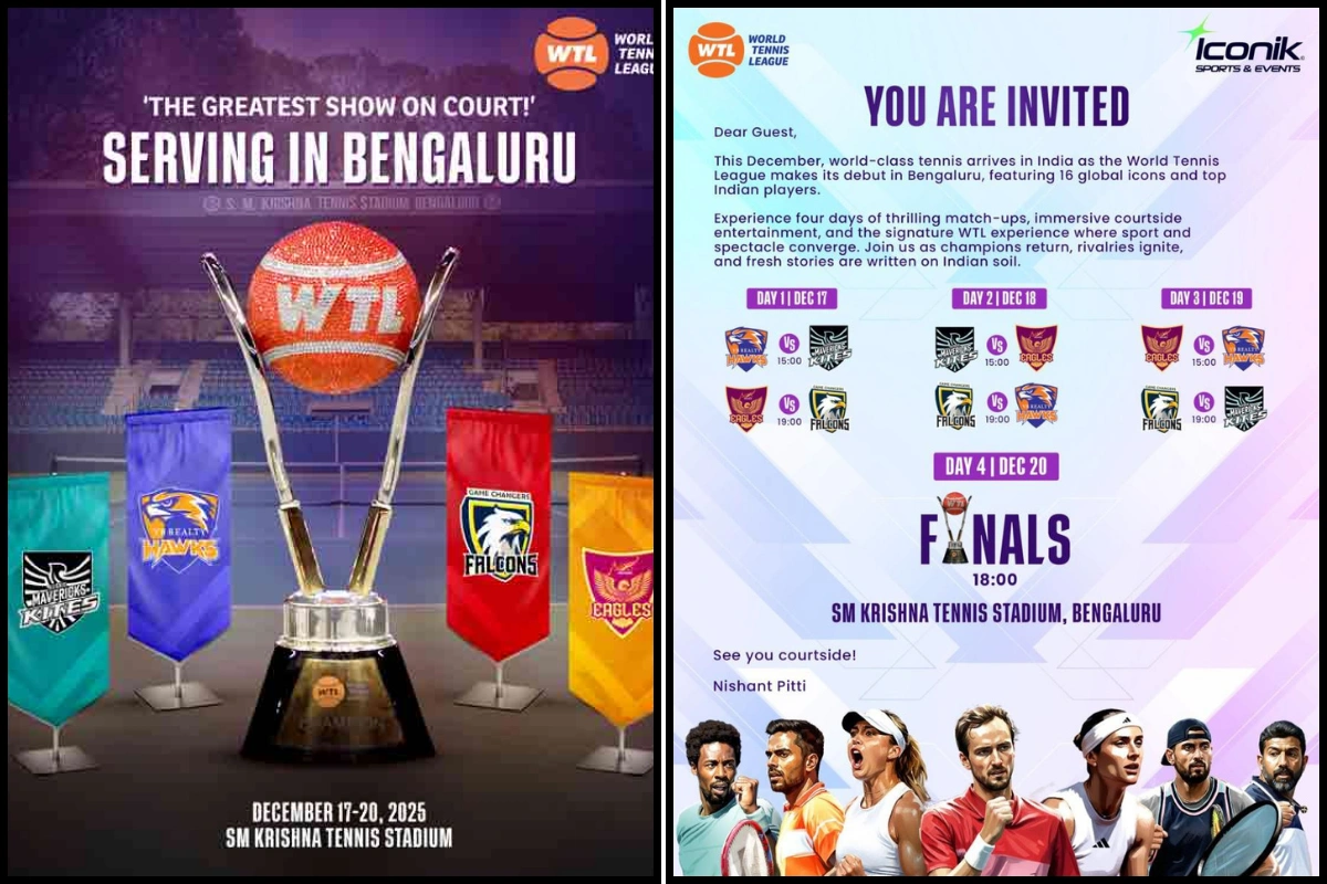 World Tennis League Serves Bengaluru Thrills
