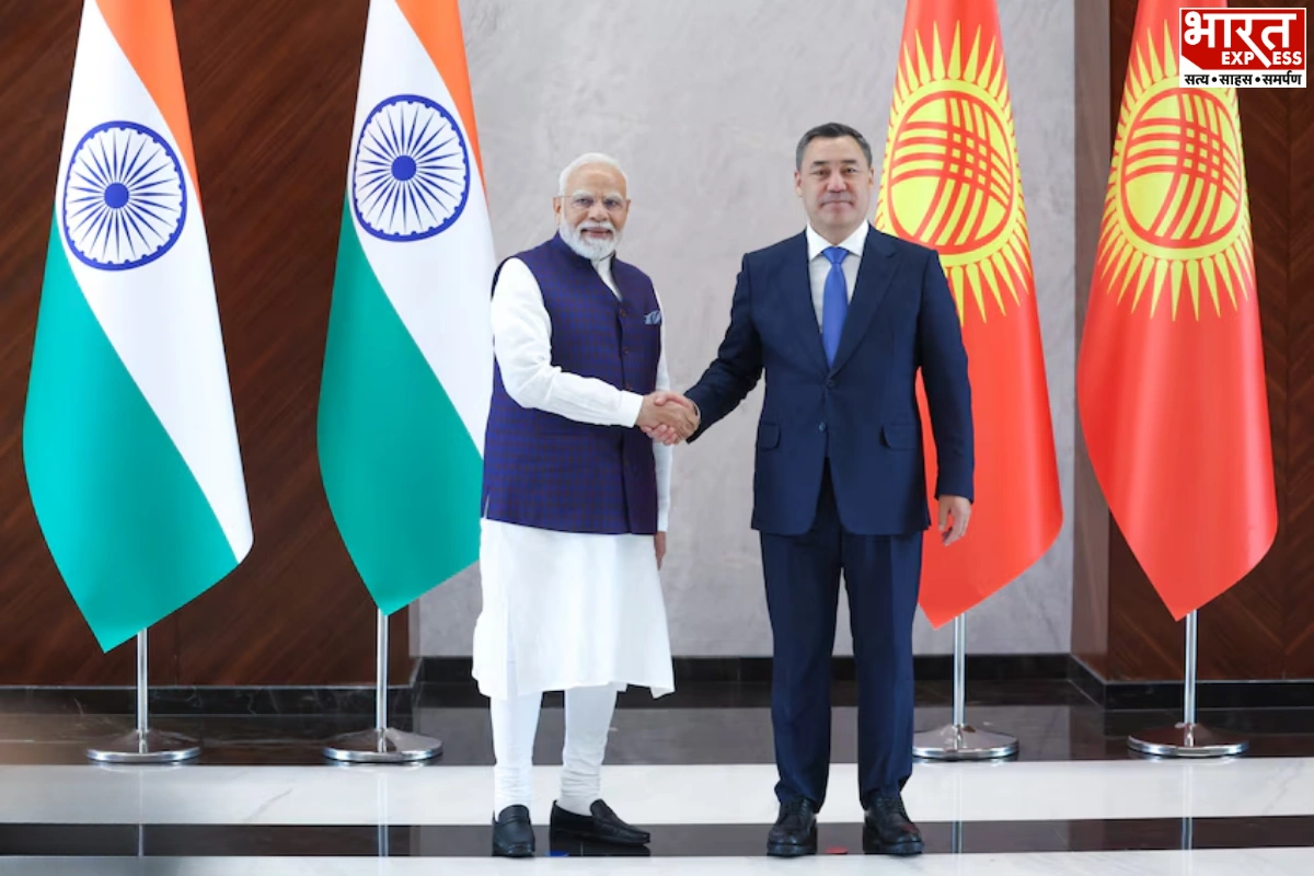PM Modi Meets Kyrgyz President Sadyr Zhaparov; Pushes Strategic Partnership Forward