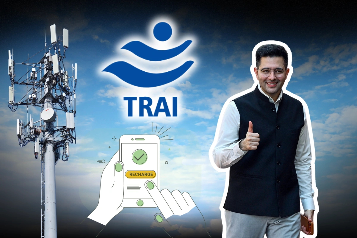Raghav Chadha Hails TRAI Rules Offering 30-Day & Voice-Only Recharge Plans