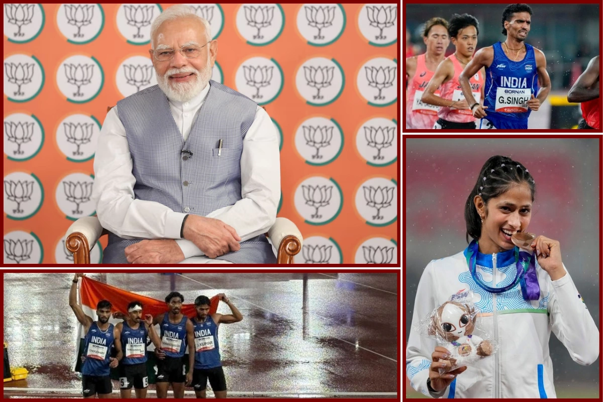 PM Modi Praises Gulveer’s Three-Medal Haul; Congratulates Indian Athletes