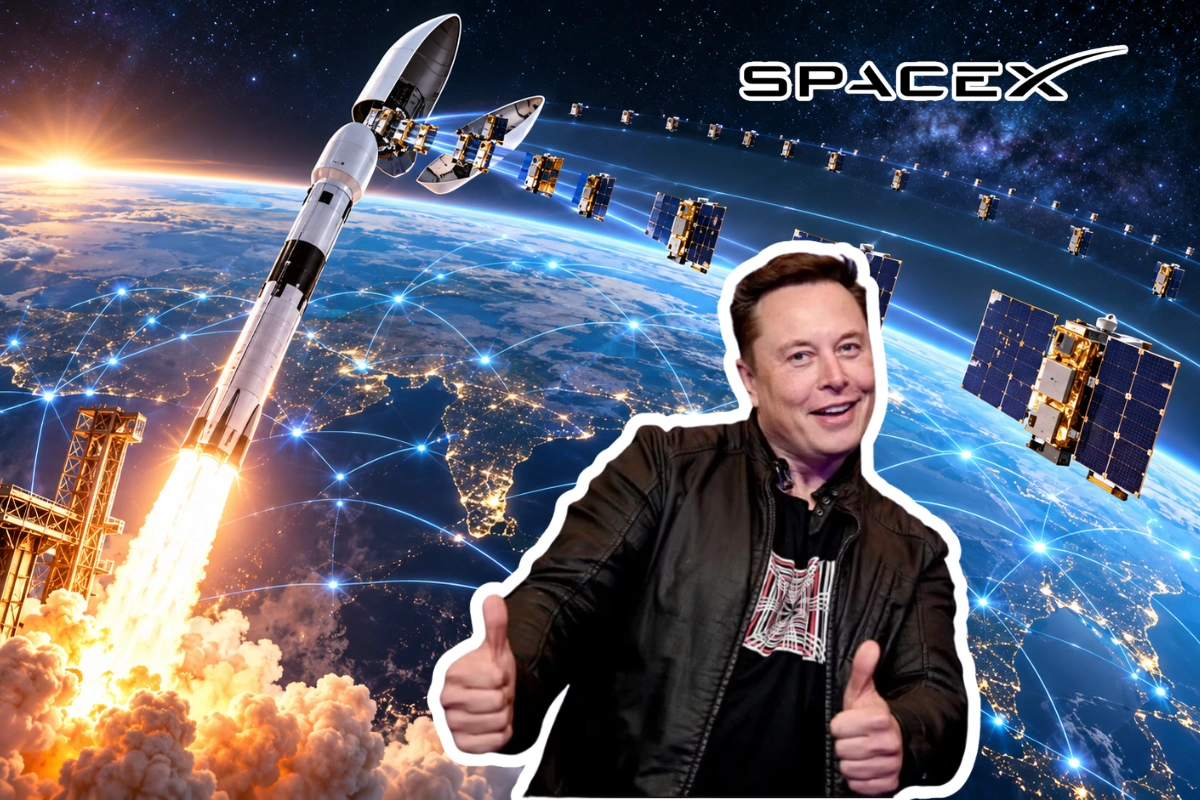 Elon Musk Is Sending Nearly 9 Satellites Into Space Every Day Here's How