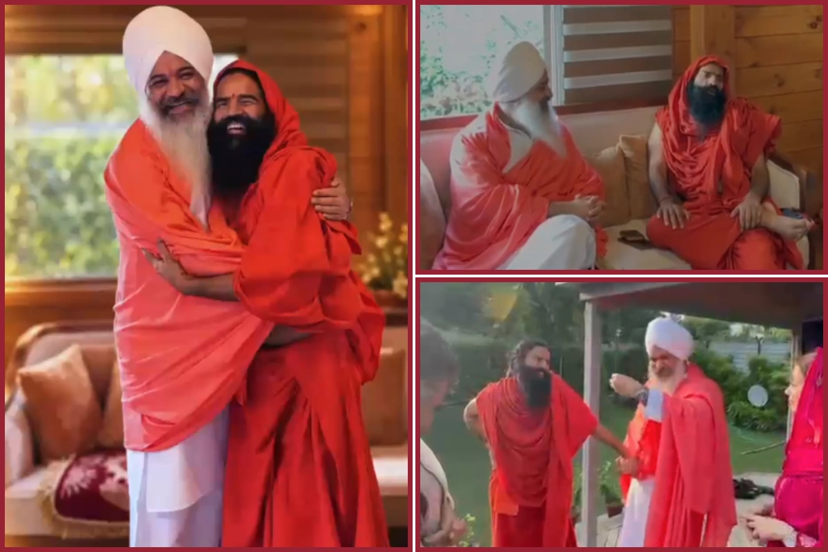 Spiritual Meeting Between Sant Trilochan Darshan Das & Swami Ramdev Draws Attention