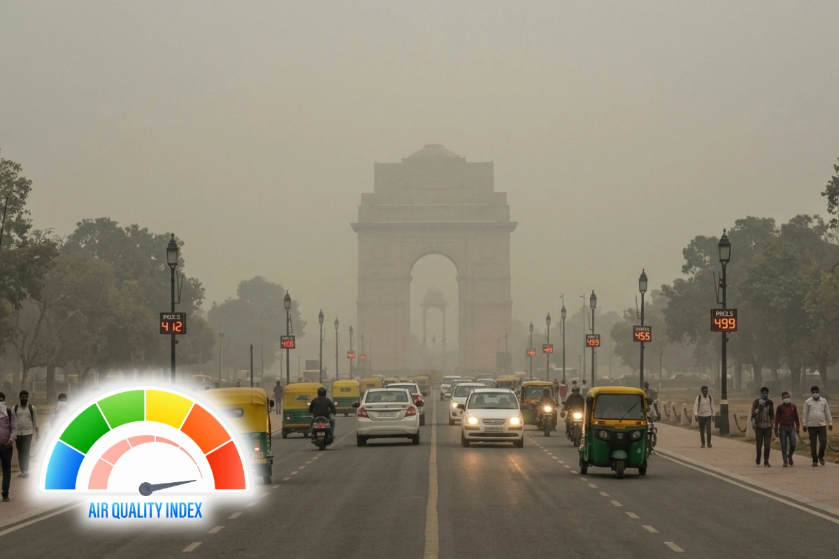 Delhi-NCR Likely To Remain Dry As Capital’s AQI Hits 62-Day High