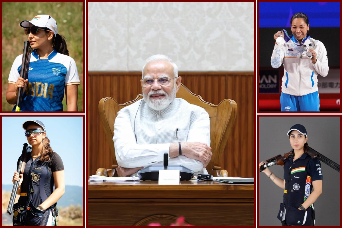 Asian Games 2026: PM Modi Hails Mirabai Chanu, Indian Skeet Teams After Bronze Medals